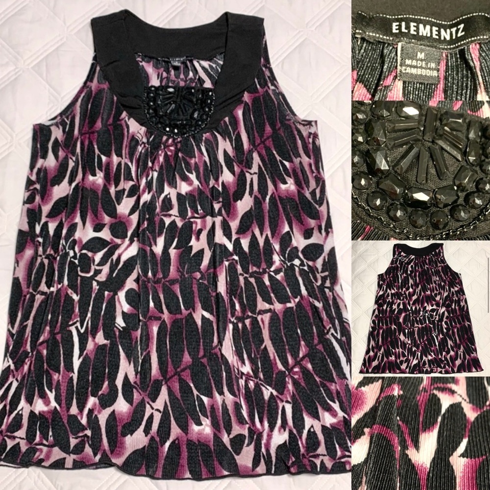 ELEMENTZ Jewelled Top
